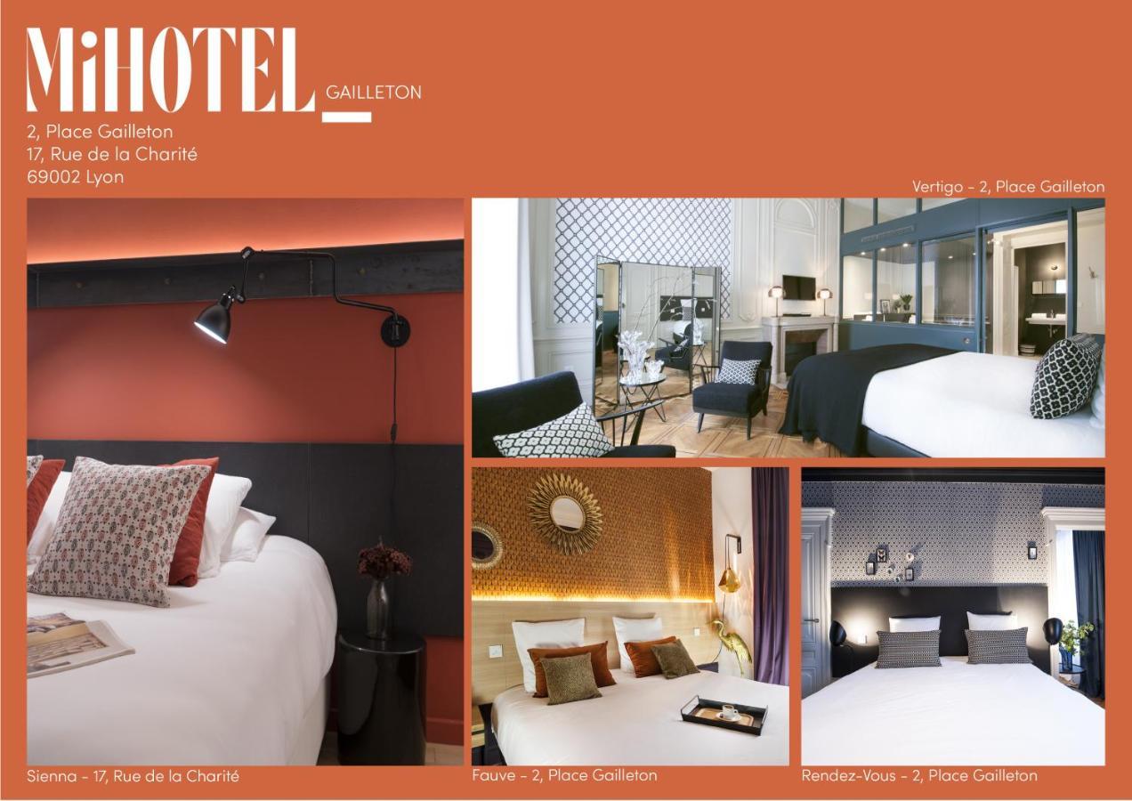 Mihotel Gailleton 리옹 외부 사진